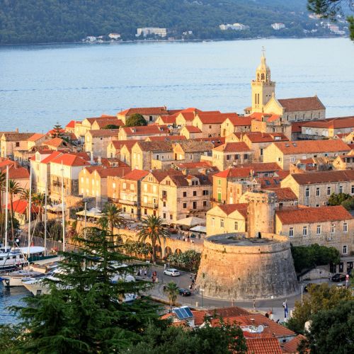 L'le de Korcula en Croatie