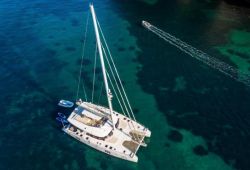 OMBRE BLU Sunreef 70 catamaran boat rental