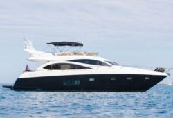 Location yacht Sunseeker Manhattan 70 dans le sud de la France - en croisière