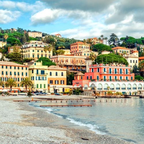 Santa Margherita Ligure sur la Riviera italienne prs de Portofino