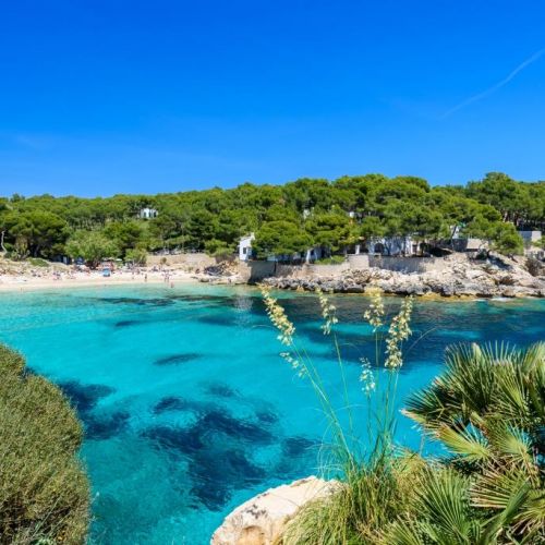 La superbe baie de Cala Ratjada  Majorque dans les les Balares