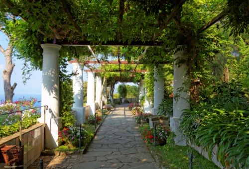 Les jardins de la Villa San Michele  Anacapri 