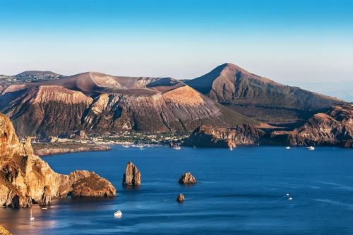 Lipari, l'une des les oliennes en Italie