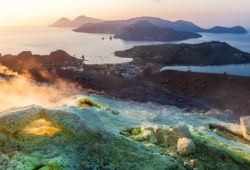 L'le de Vulcano en Sicile