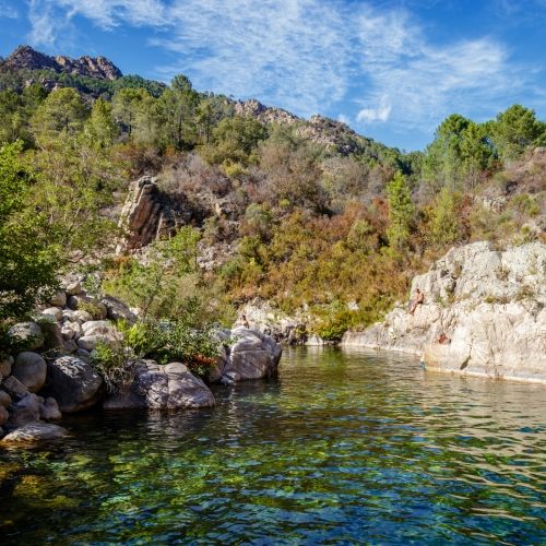 La rivire Solenzara  Bavella