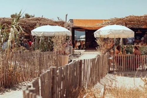 Le restaurant de plage Cabane Bambou  Saint-Tropez