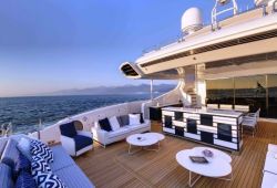 Location bateau Mangusta 165E dans le sud de la France - pont arrière