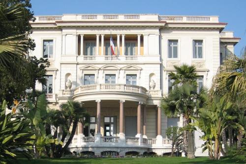 Le bâtiment abritant le Musée Massena à Nice