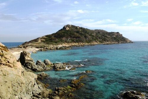 Paysage ctier  Saint-Tropez