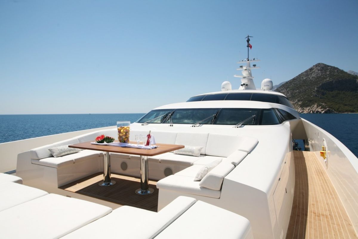 location yacht 40m