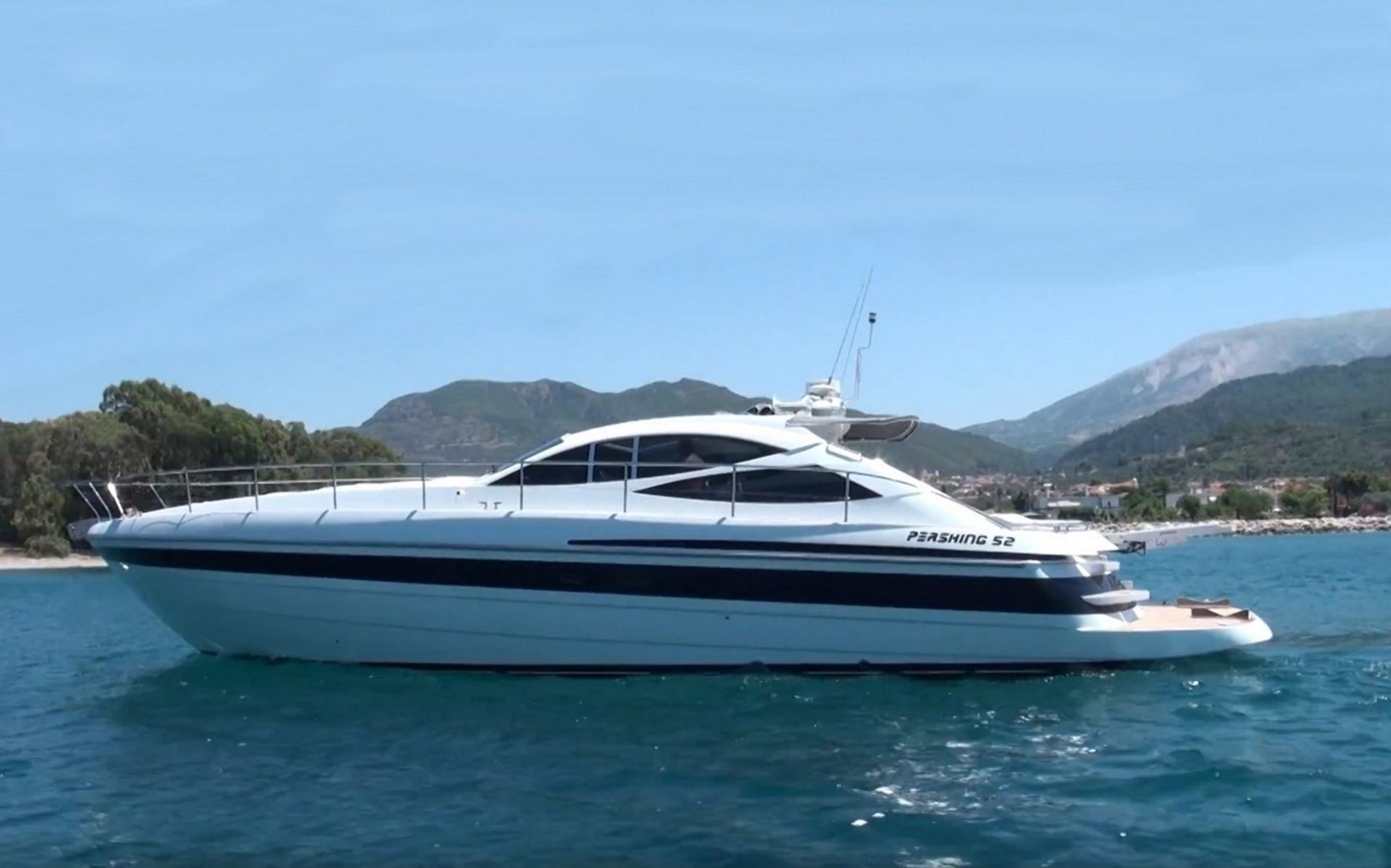 pershing 52 yacht for sale